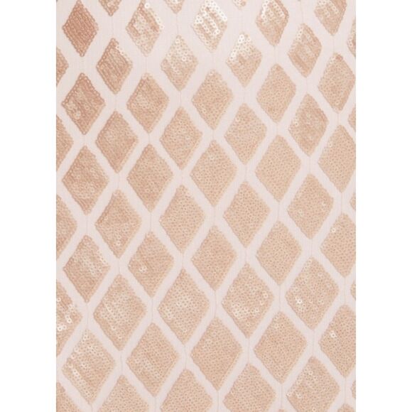 SHO by Tadashi Shoji Diamond Sequins Midi Gown - NWT - Size 12 - Picture 6 of 6